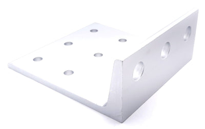 New Lot of 2 80/20 2405 Economy Floor Mount Base Plate 15 Series 4.5" x 5" x 2"