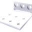New Lot of 2 80/20 2405 Economy Floor Mount Base Plate 15 Series 4.5" x 5" x 2"