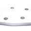 New Lot of 10 80/20 4110 15 Degree Angled Flat Plate 10 Series 4 Hole