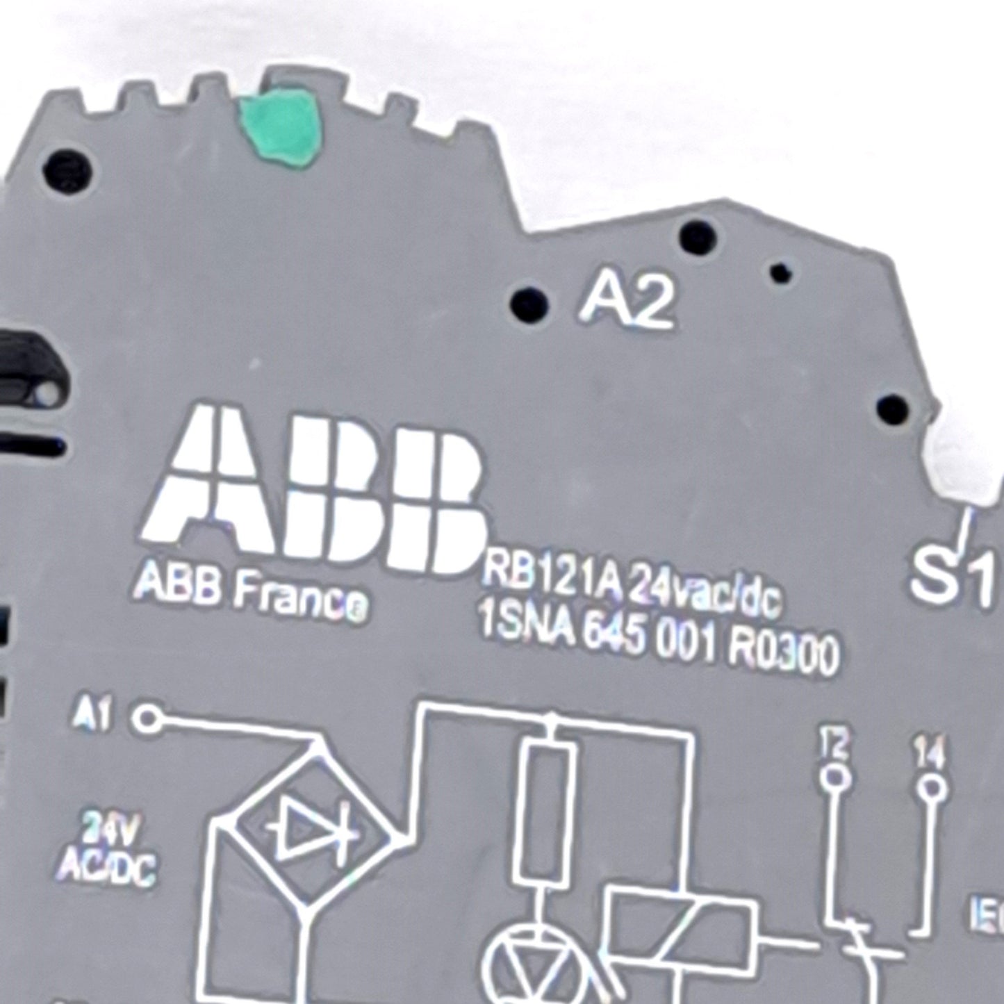New – Open box ABB 1SNA645001R0300 Interface Relay, 24V Coil, 250VAC 6A SPDT Output