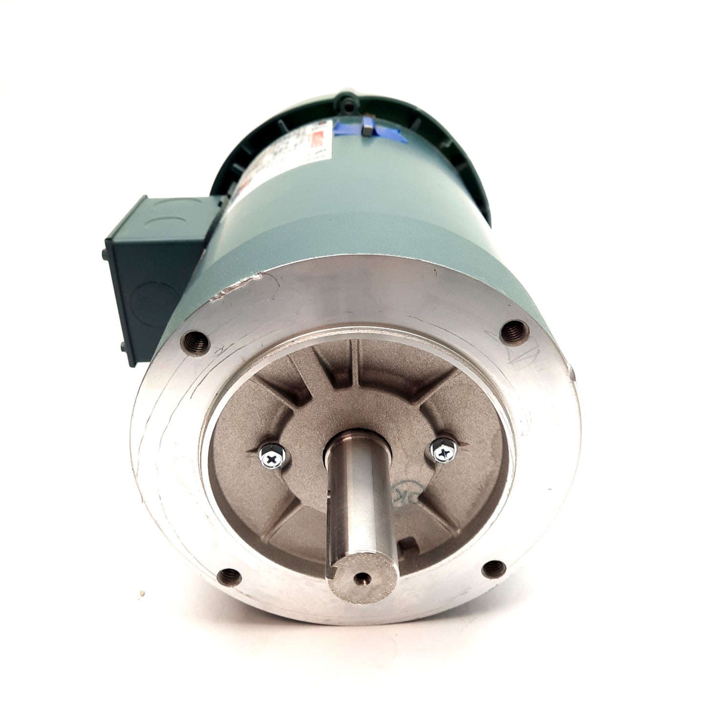 New – Open box Leeson C145T17FC37E General Purpose Motor 3PH 208-230/460VAC *Cracked Shroud*