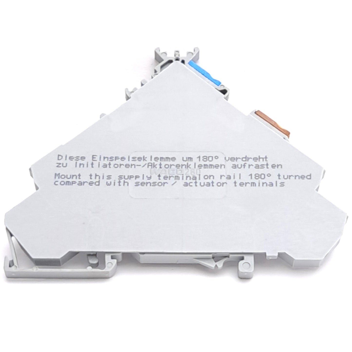 New – Open box Lot of 8 Wago 280-587 4-Conductor Terminal Block, 400V 20A, 4-Level, 2-Potential