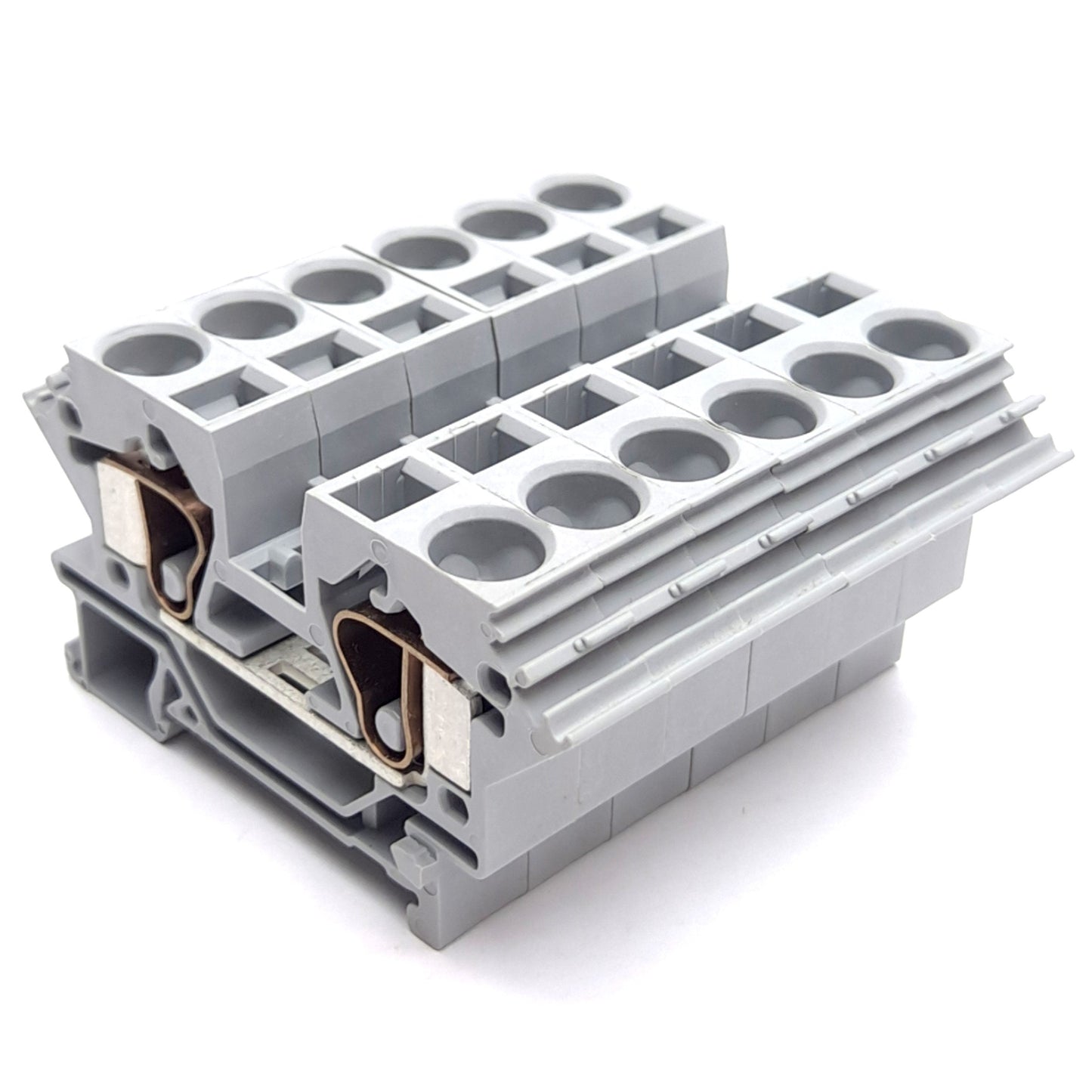 New – Open box Lot of 6 Wago 284-601 2-Conductor Terminal Block, 800V 57A, 1-Level, 1-Potential