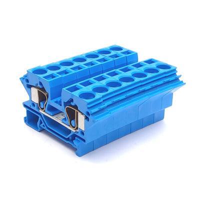 New – Open box Lot of 7 Wago 284-604 2-Conductor Terminal Block, 800V 57A, 1-Level, 1-Potential