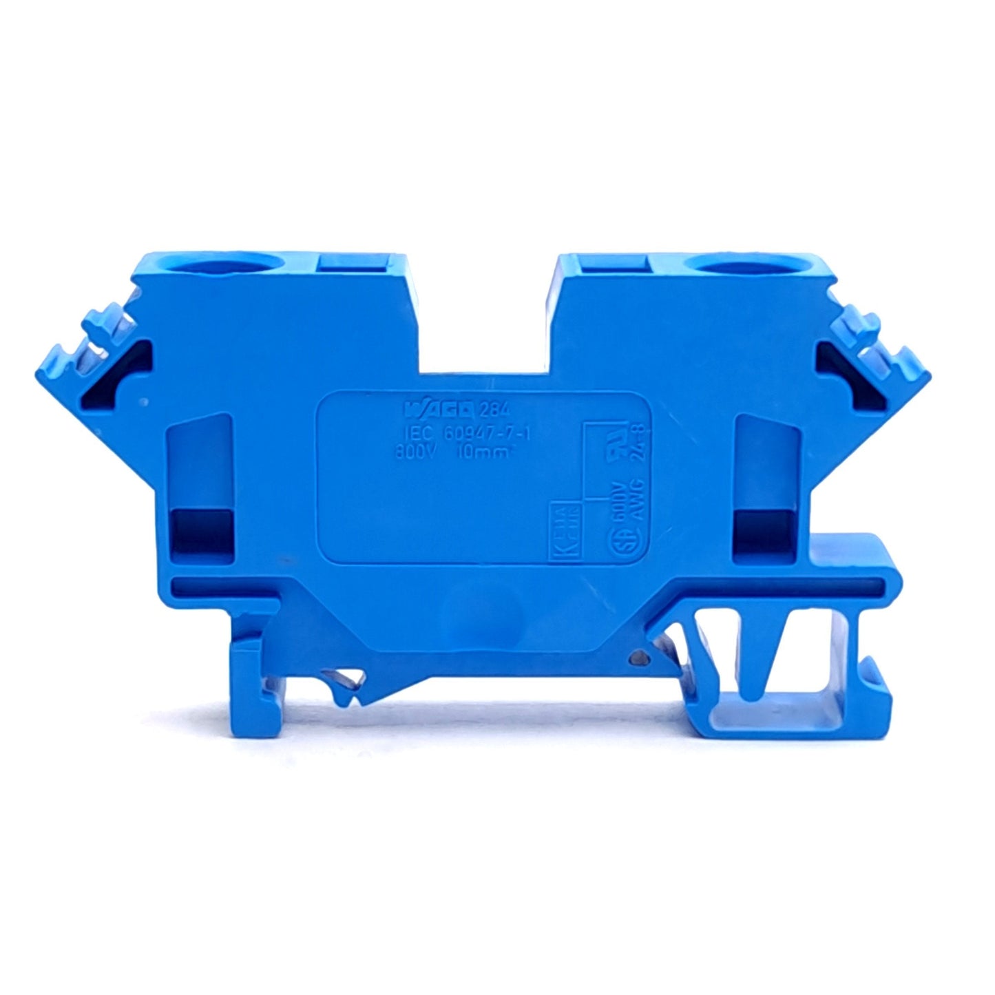 New – Open box Lot of 7 Wago 284-604 2-Conductor Terminal Block, 800V 57A, 1-Level, 1-Potential