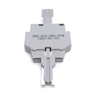 New – Open box Lot of 10 Wago 281-512/281-418 Fuse Plug, 120VAC/DC, 5x20mm and 5x25mm Fuse