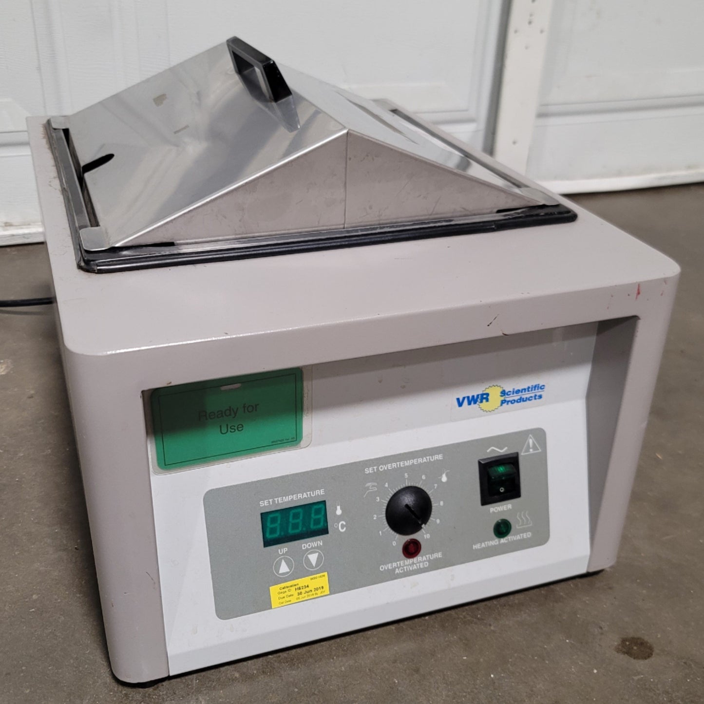 Used VWR Shel Lab 9020920 1235 Digital Heated Water Bath 5°C To 100°C 14L 120VAC 6A
