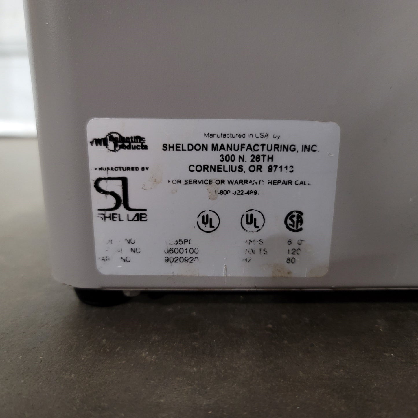 Used VWR Shel Lab 9020920 1235 Digital Heated Water Bath 5°C To 100°C 14L 120VAC 6A