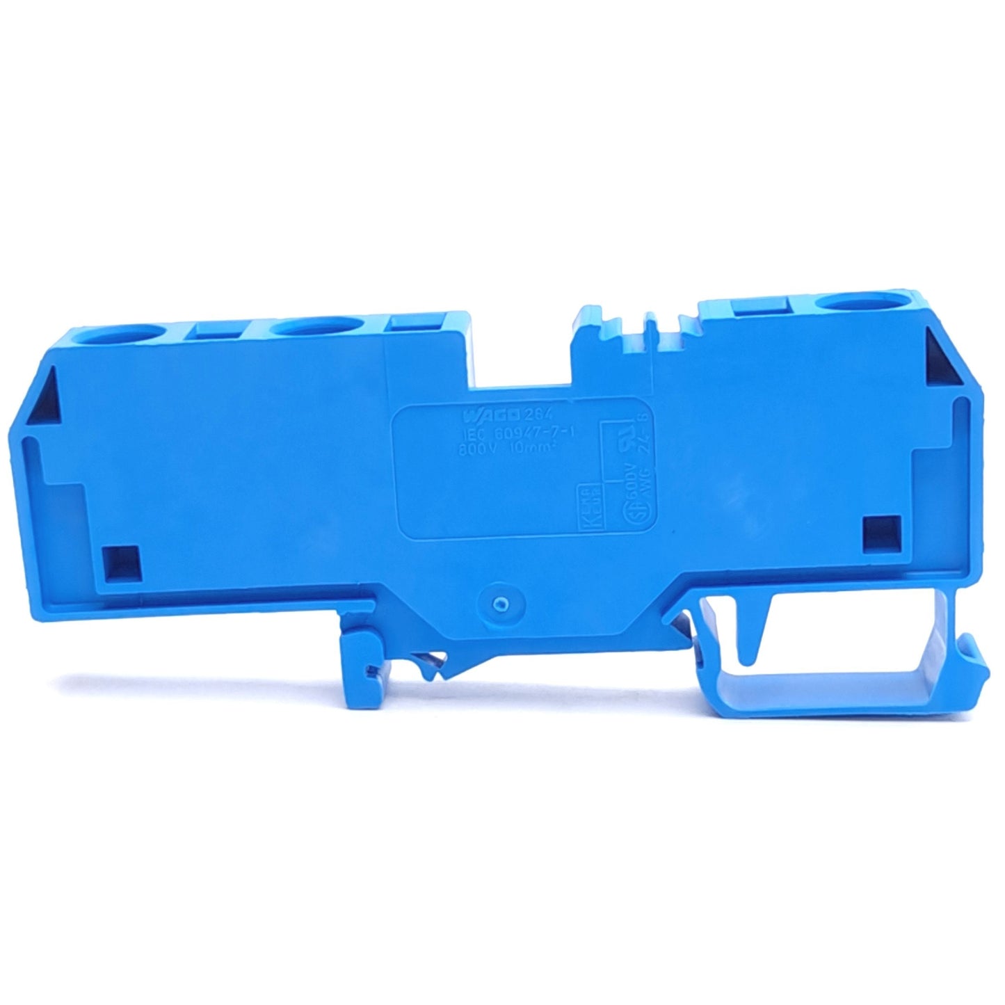 New – Open box Lot of 6 Wago 284-684 3-Conductor Terminal Block, 800V 57A, 1-Level, 1-Potential