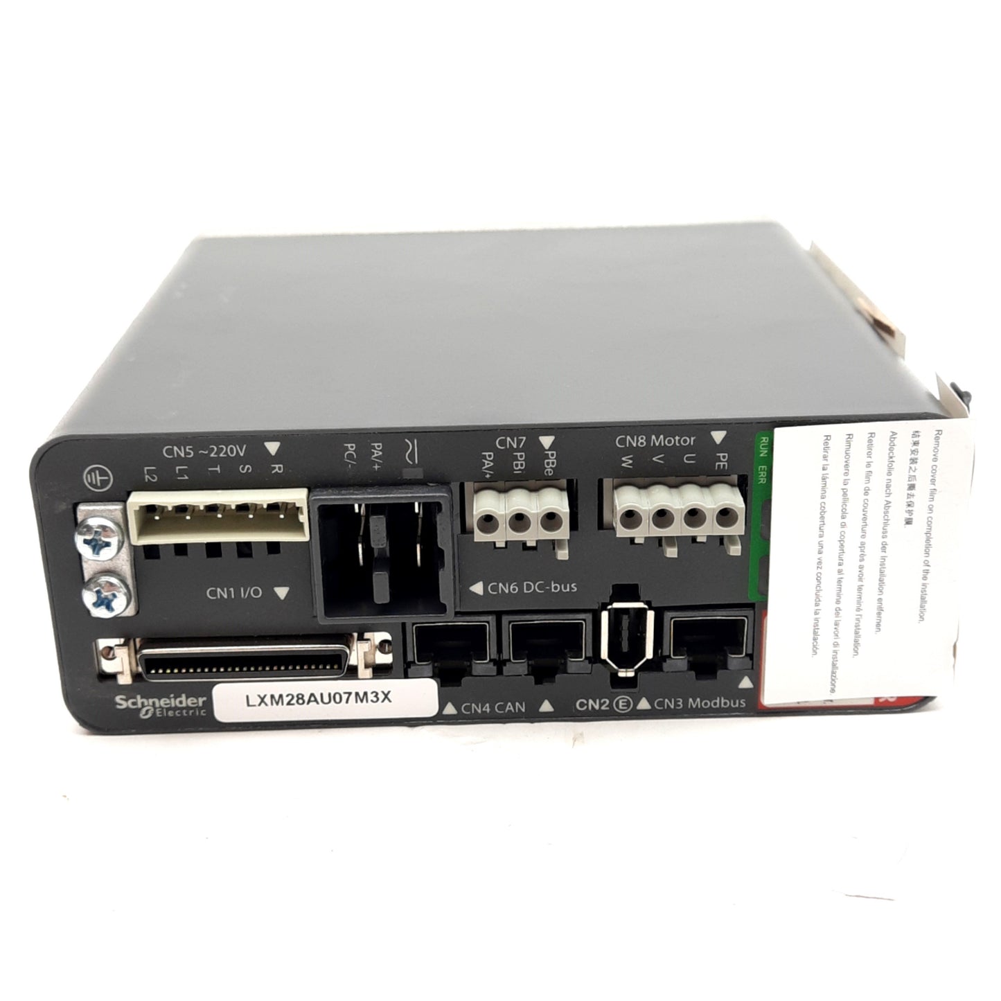 New Schneider Electric LXM28AU07M3X Lexium 28 Servo Drive, 1/3-Phase 220VAC, 750W