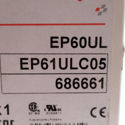 New General Electric EP61ULC05 Circuit Breaker, 1-Pole, 277VAC 5A, C Curve, DIN Rail