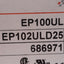 New General Electric EP102ULD25 Circuit Breaker, 2-Pole, 277/480VAC 25A, D Curve