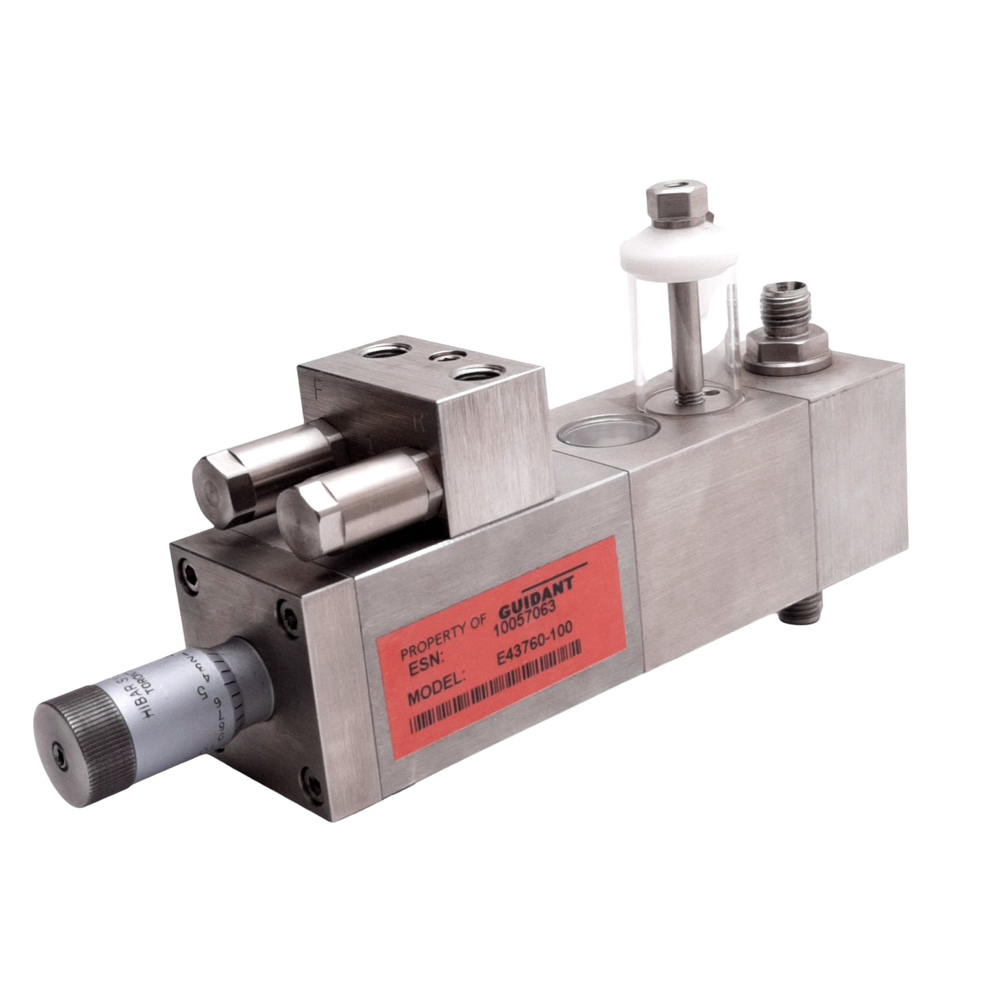 Used Hibar Systems HBD-1B 7M Precision Dispensing/Metering Pump 1.220cc Max