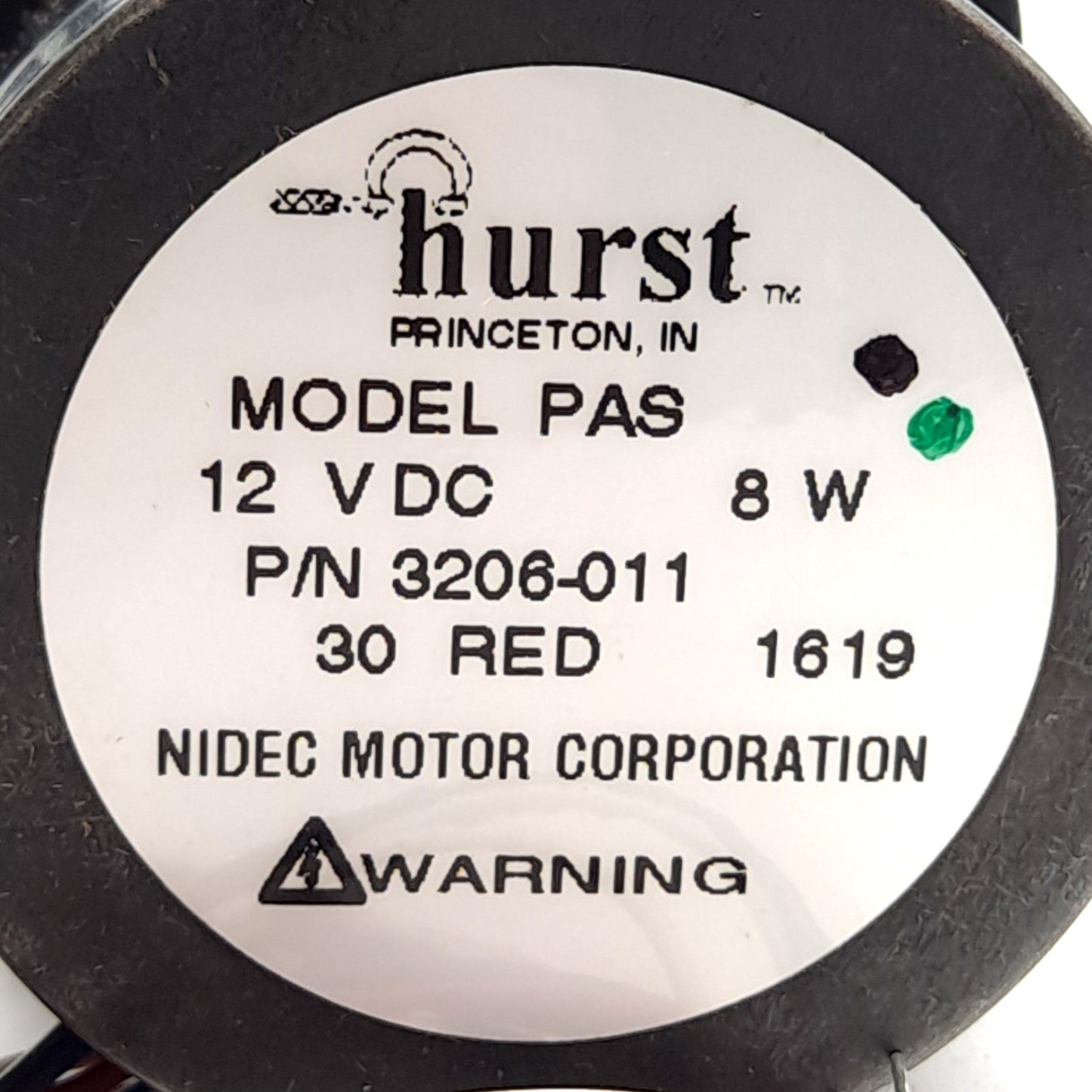 New Hurst 3206-011 Model PAS Geared Stepper Motor, 105oz-in Torque, 30:1 Ratio
