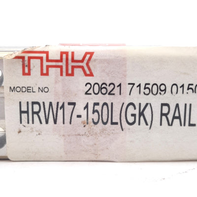 New THK HRW17-150L Linear Guide Rail, 150mm x 33mm x 9mm, 40mm Pitch, Carbon Steel