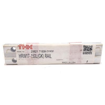 New THK HRW17-150L Linear Guide Rail, 150mm x 33mm x 9mm, 40mm Pitch, Carbon Steel