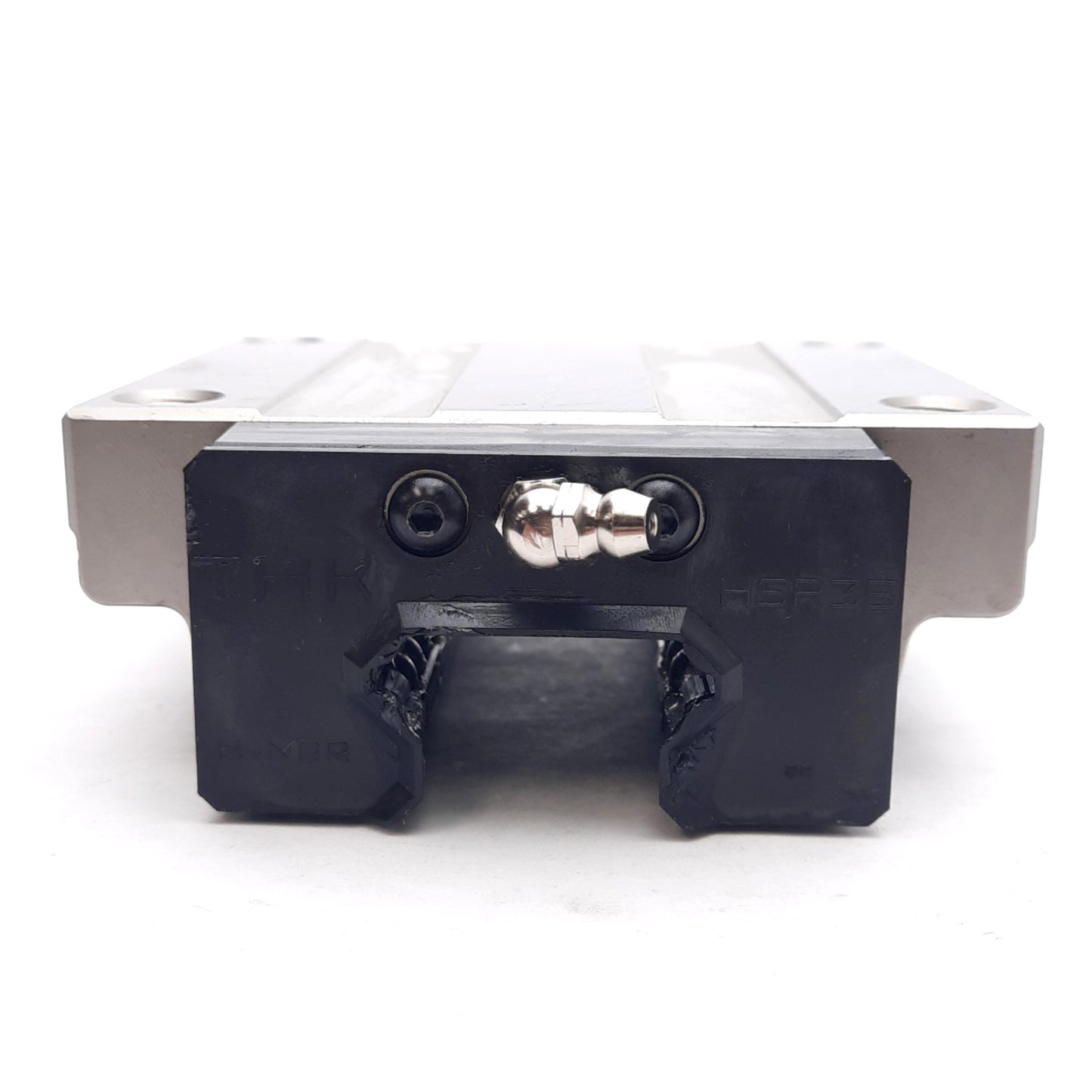 New THK HSR35A1SSC1 Linear Guide Block, 109.4x100x40.5mm, M10 Mounting Holes, 53.9kN