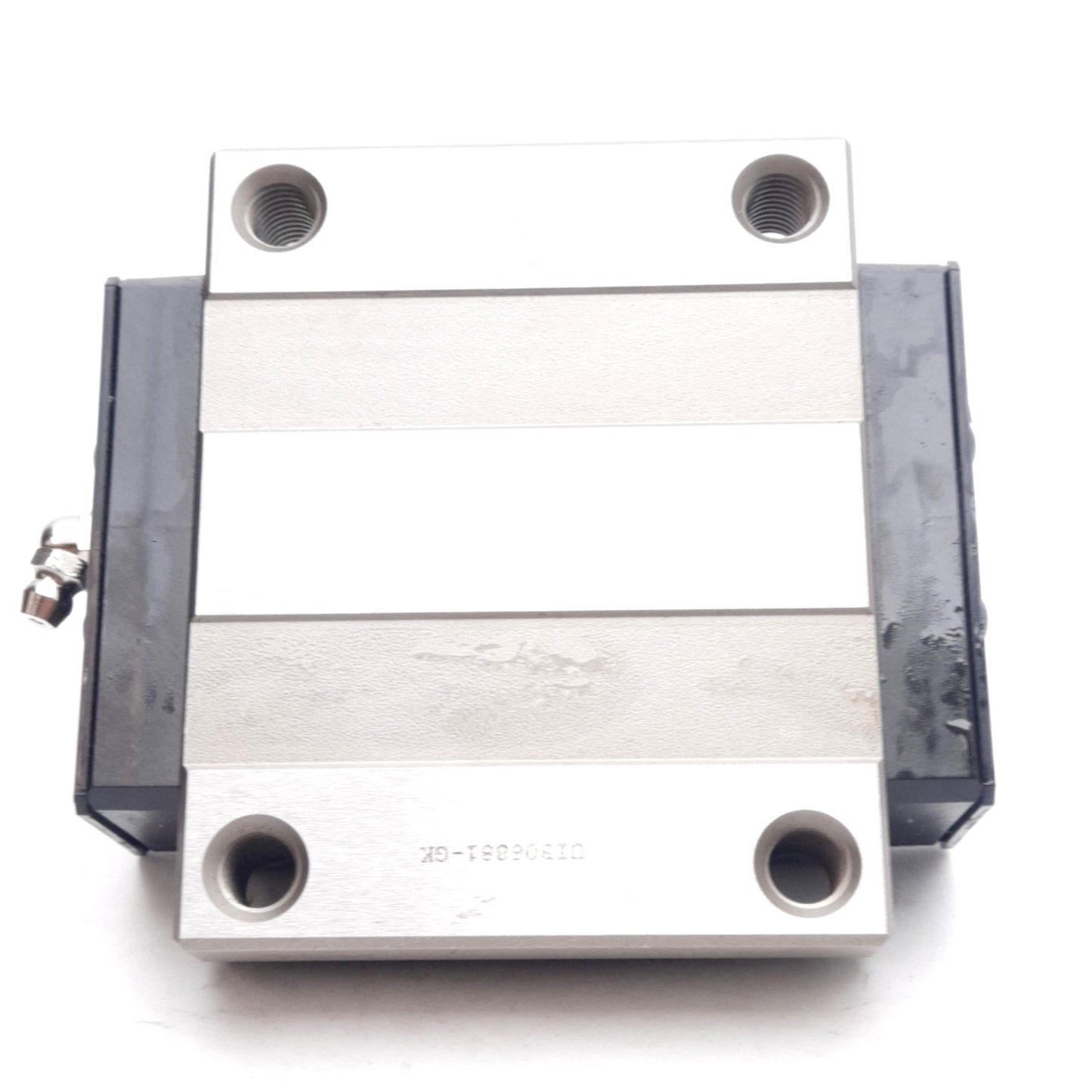 New THK HSR35A1SSC1 Linear Guide Block, 109.4x100x40.5mm, M10 Mounting Holes, 53.9kN