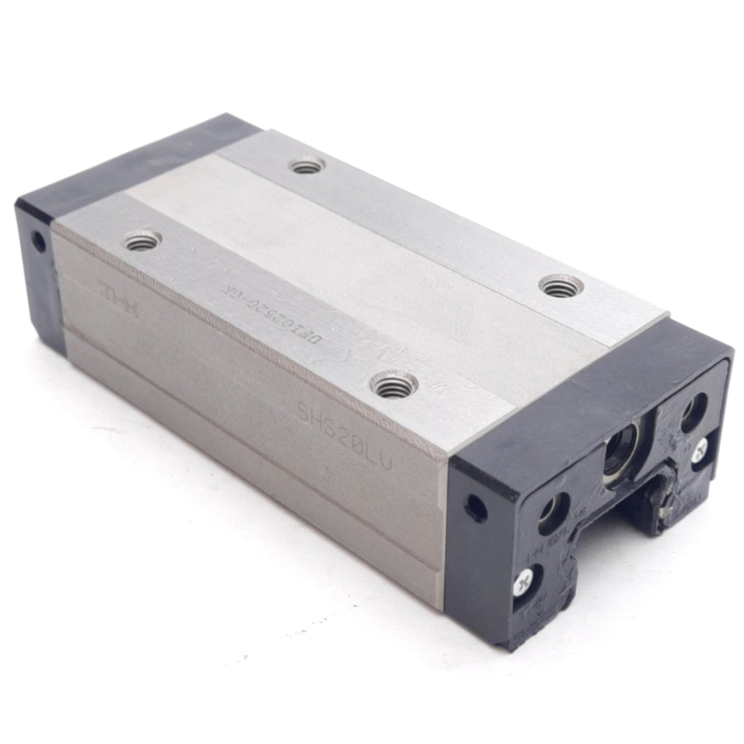 New THK SHS20LV1SSC1 Linear Guide Block, 98x44x25.4mm, M5 Mounting Holes, 28.1kN