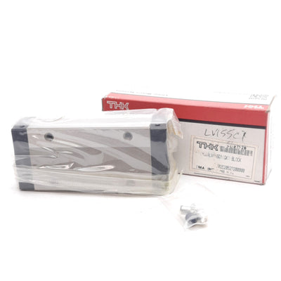 New THK SHS20LV1SSC1 Linear Guide Block, 98x44x25.4mm, M5 Mounting Holes, 28.1kN