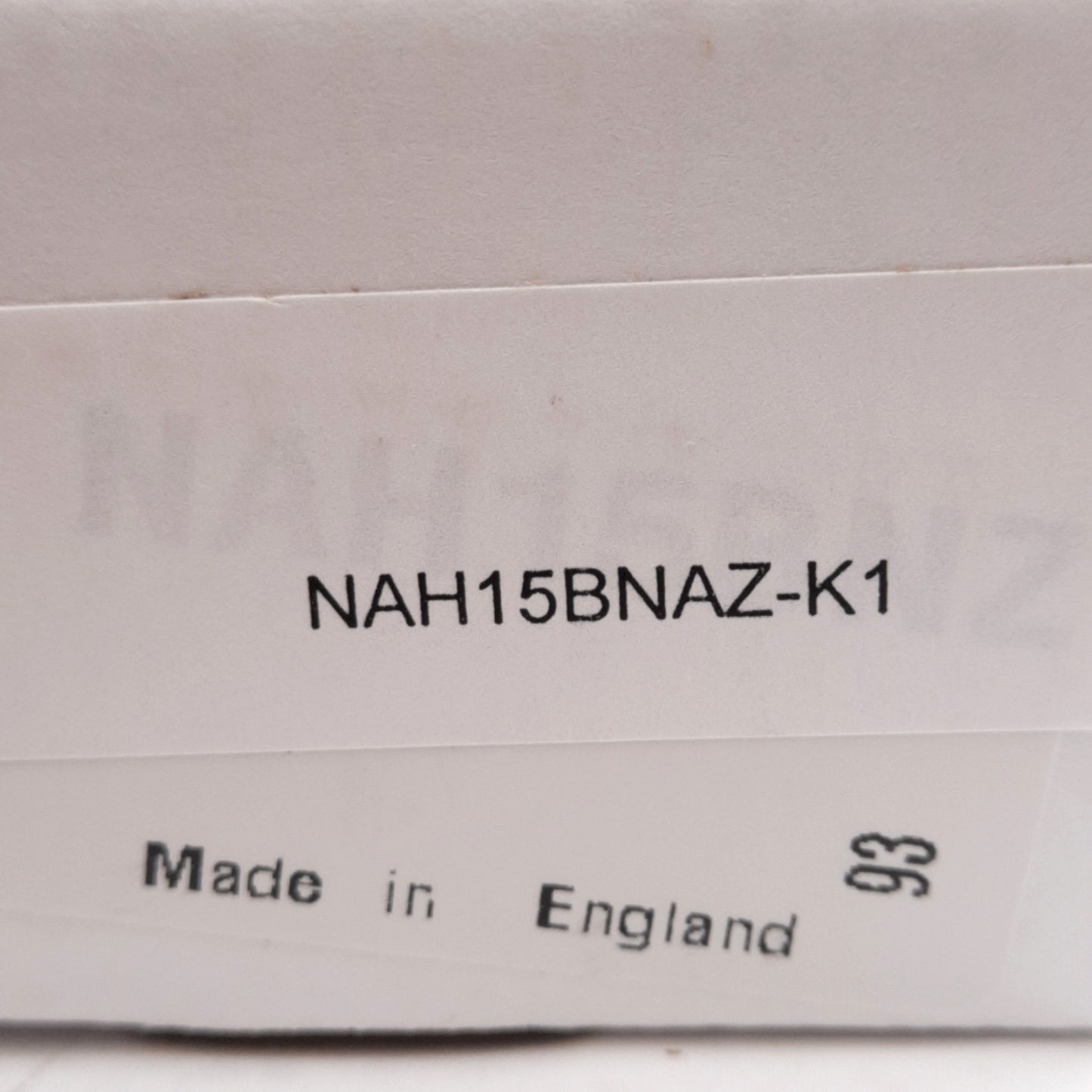 New NSK NAH15BNAZ-K1 Linear Guide Block, 84.6x34x23.4mm, M4 Mounting Holes, 14.2kN