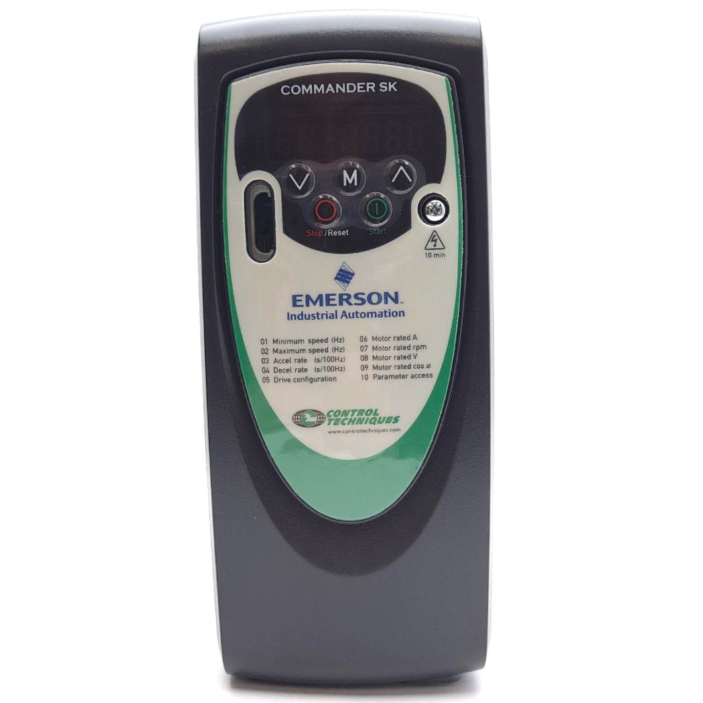 New Emerson/Control Techniques SKB3400075 Commander AC Drive, 1HP, 3-Phase 480VAC