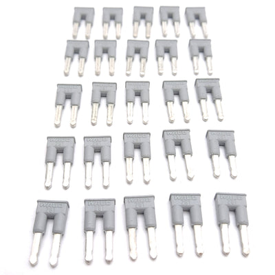 New – Open box Lot of 25 Wago 281-482 Comb-Style Jumper Bar, 2-Position, Insulated, Flat Pins