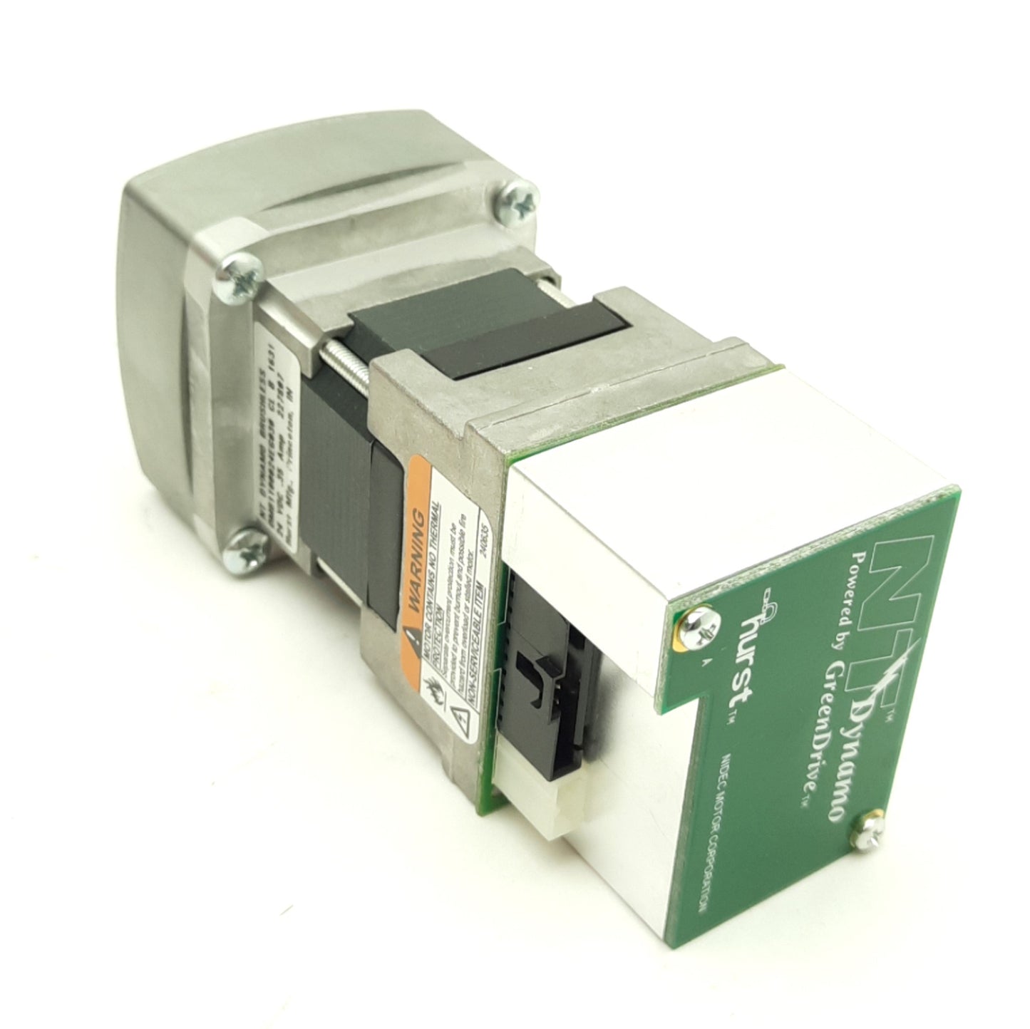 New Hurst Nidec DMB1100024EG030 Gearmotor 100/line Encoder, 24VDC, 9.3RPM, 200 Oz-In