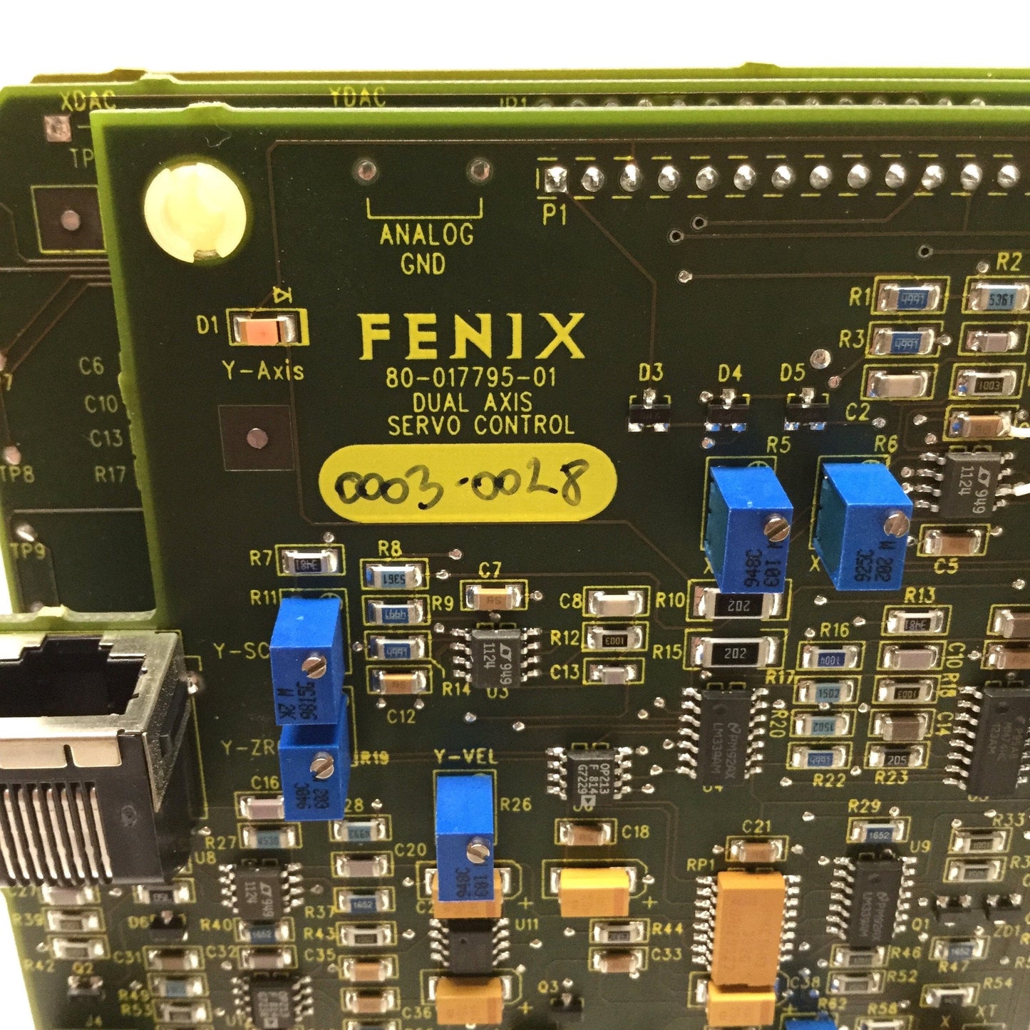 Used Synrad Fenix CO2 Laser Marker Power Supply & Dual Axis Servo Control Board