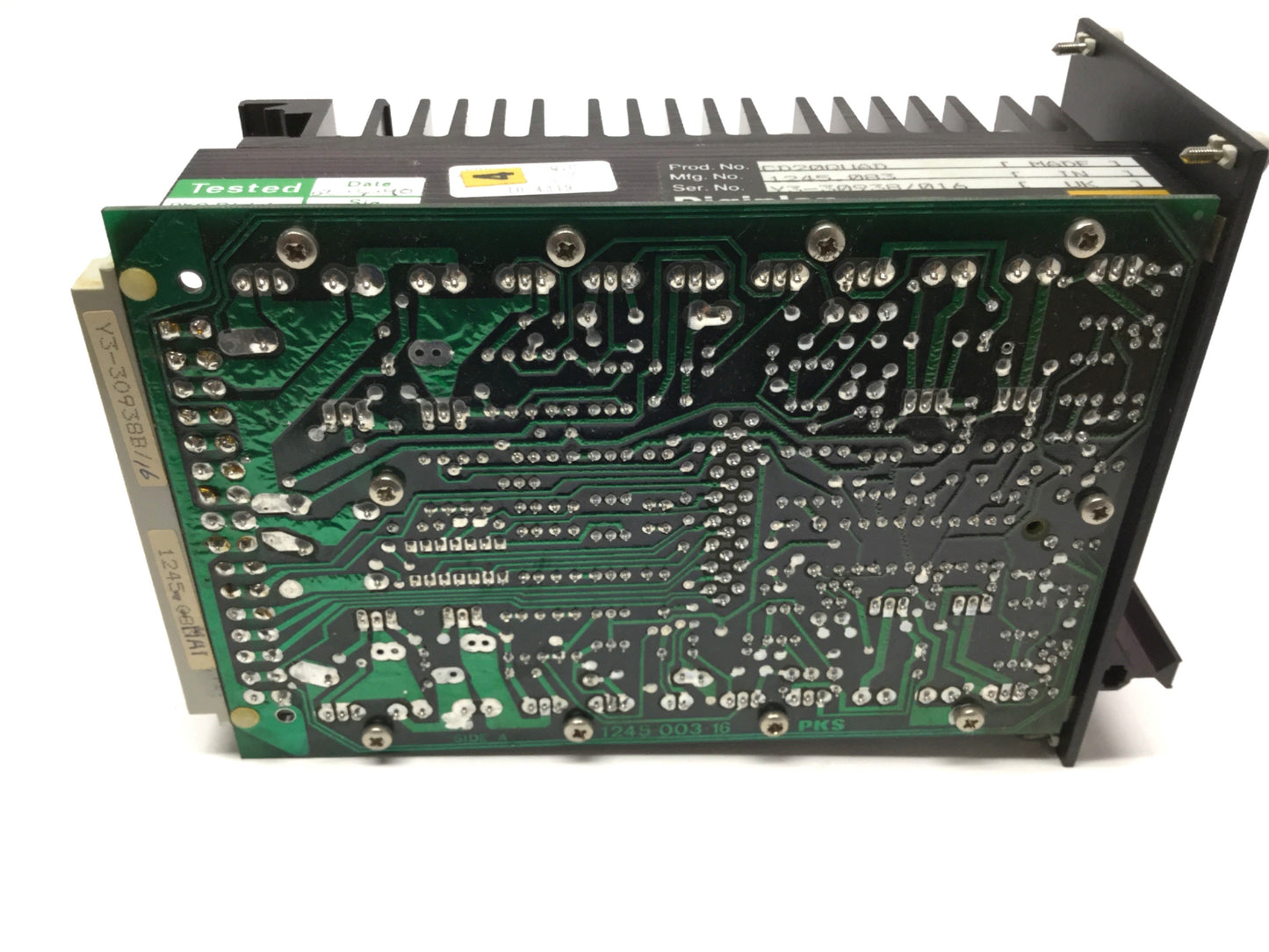 Used Parker CD20 Compumotor Digiplan Stepping Motor Drive CC Rack Mount Module 2-4A