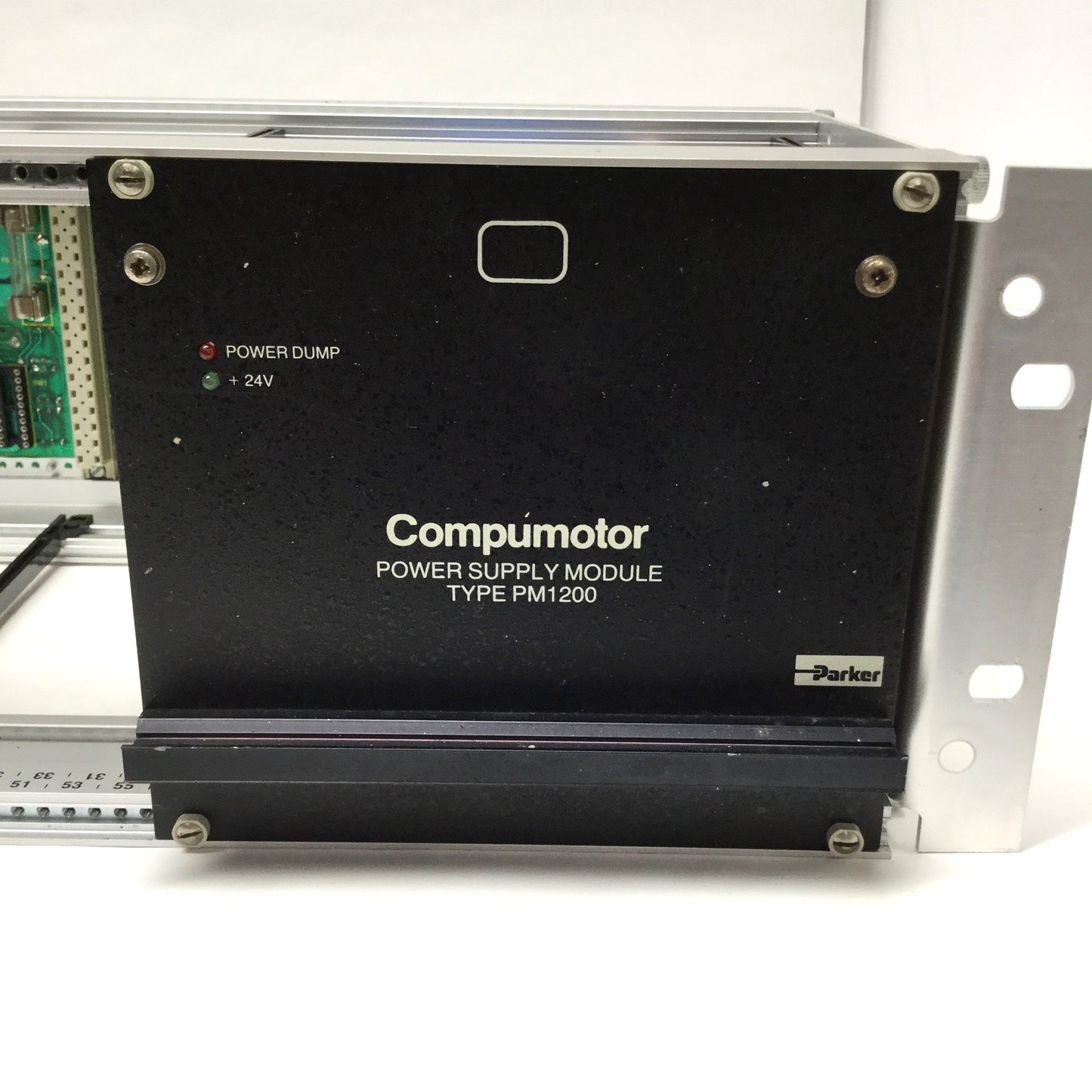 Used Parker RA20 Compumotor Digiplan Motor Control Rack Chassis 4-Slot w/Power Supply