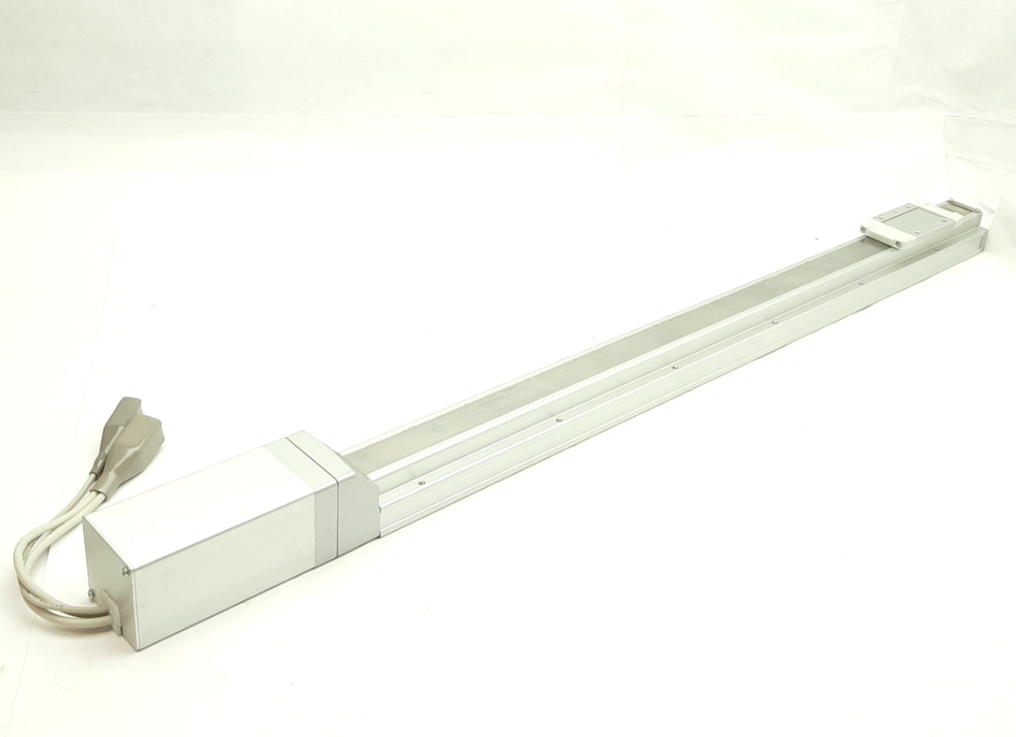 Used SMC LEFS25B-600B Electric Ball Screw Actuator, 600mm Stroke 24VDC Step w/ Brake
