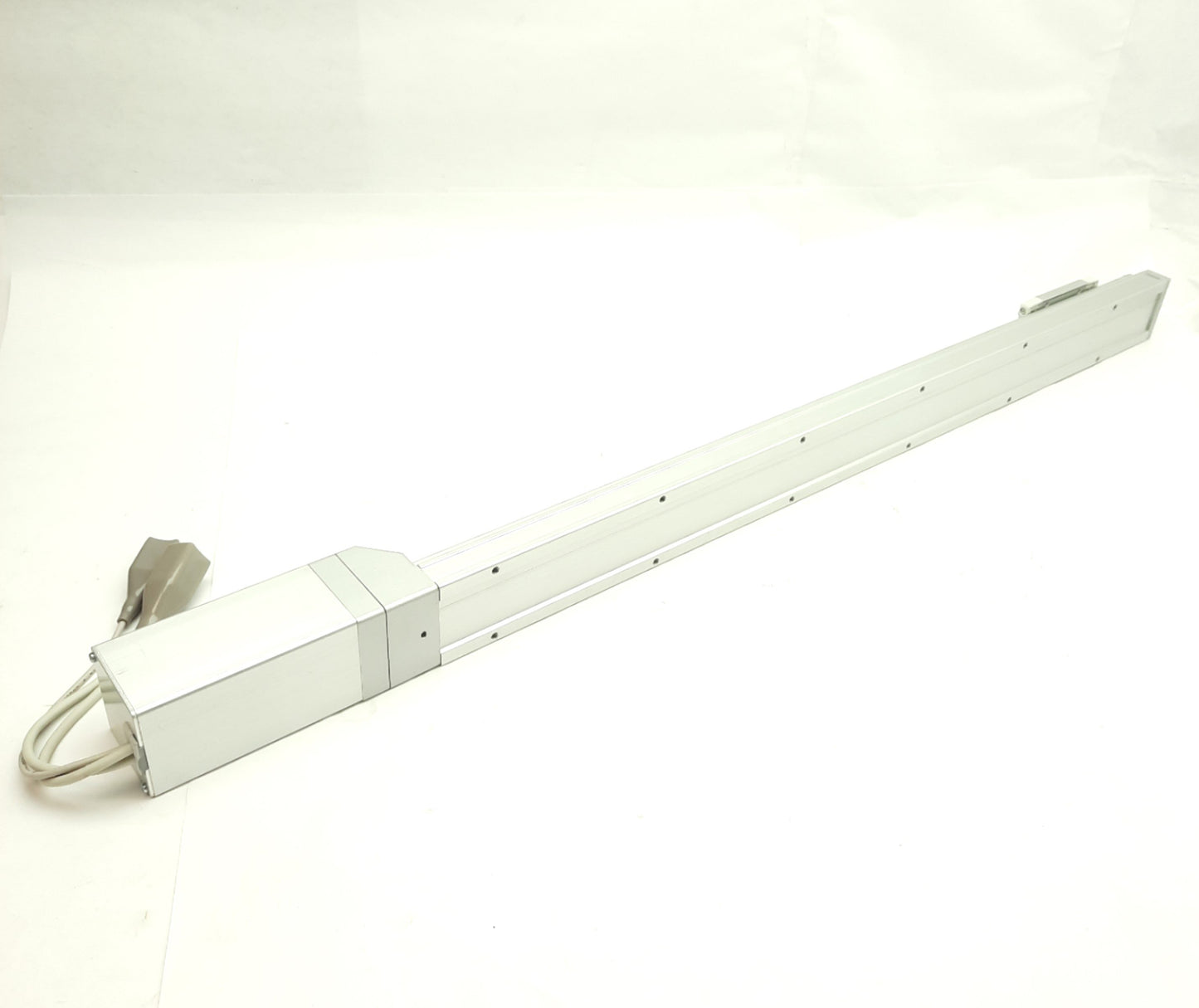 Used SMC LEFS25B-600B Electric Ball Screw Actuator, 600mm Stroke 24VDC Step w/ Brake