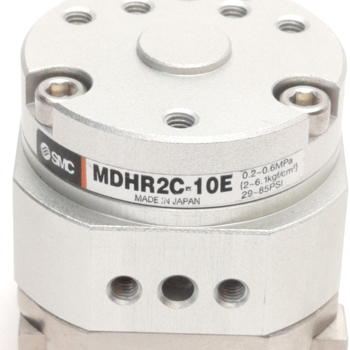 Used SMC MDHR2C-10E Rotary Gripper 6mm Stroke, 12N Grip, M3 Ports, 0.2-0.6MPa