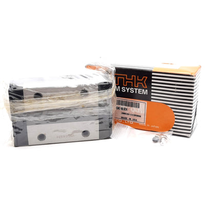 New THK SSR35XW1SSC1 Linear Guide Block, 110.9x70x36.5mm, M8 Mounting Holes, 64.6kN