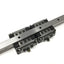 Used IKO LWA 15 Adjustable Preload Linear Ball Bearing Carriages (x2) on 1020mm Rail