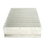 Used Extruded Aluminum Heat Sink, 3 Fins Per Inch, 6.5"L x 5"W x 1.6"H, 8-32 Threads