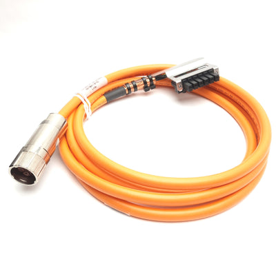 New – Open box Kollmorgen P1-12-025-A1-00-003000 AKD Power Cable, M23 Speed Tec, 3m Length