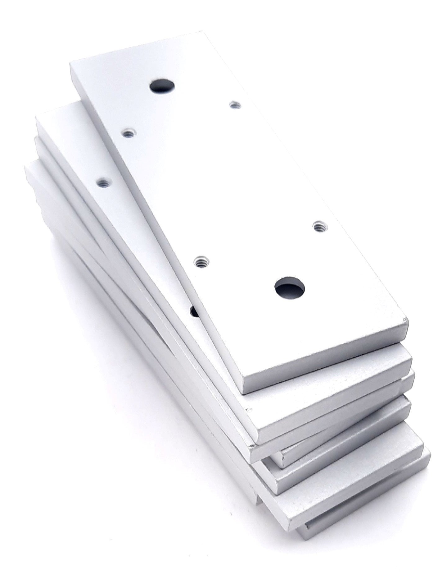 New Lot of 8 80/20 2122 Door Catch Mounting Plate 10 Series Grabber 4.5" x 1.5"