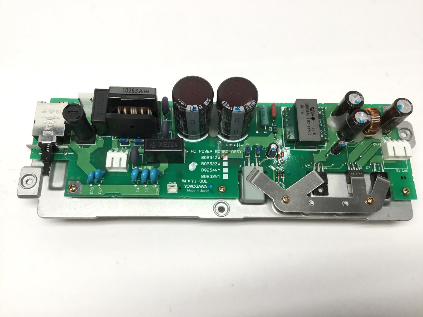 Used Yokogawa B9234ZW AC Power Supply Board Assembly from DR-240 Chart Recorder
