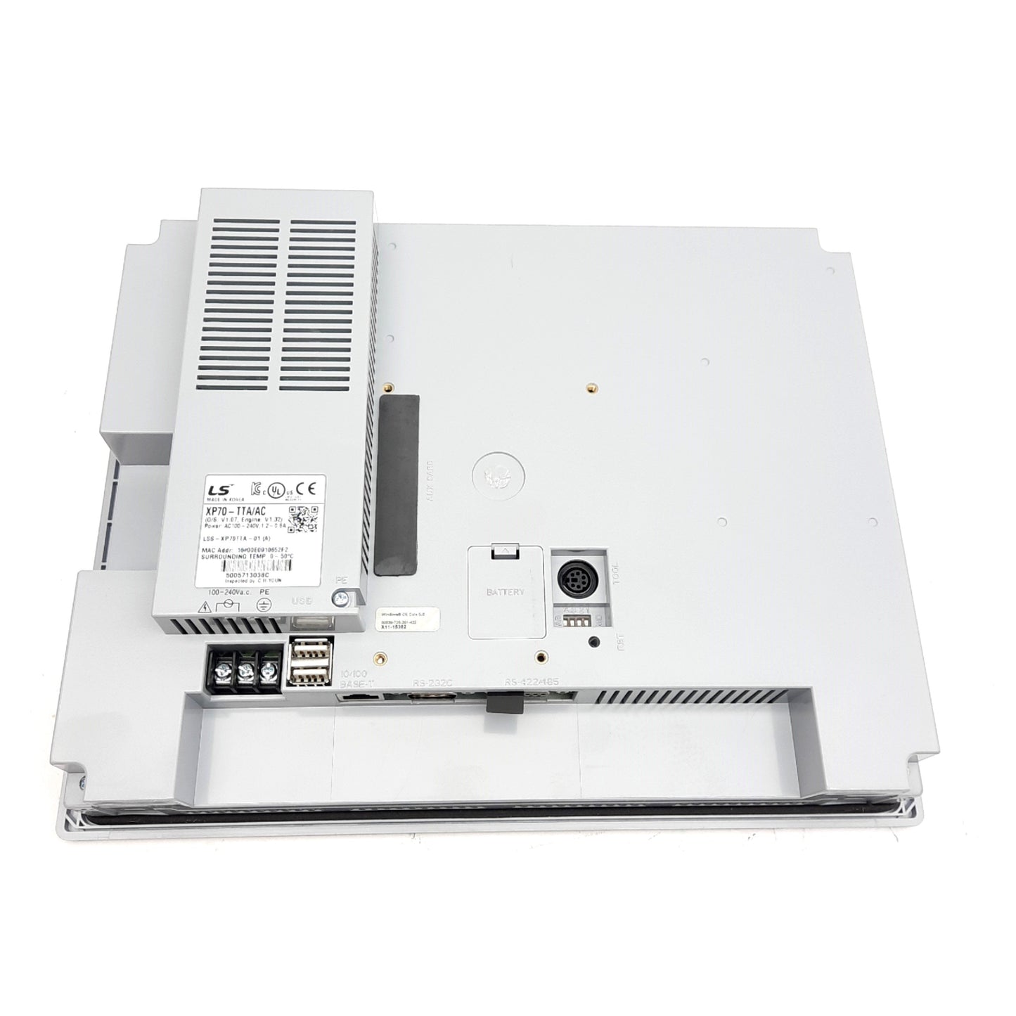 New LS XP70-TTA/AC XGT HMI Panel, 10.4in TFT LCD Display, 640x480 Pixels, 100-240VAC