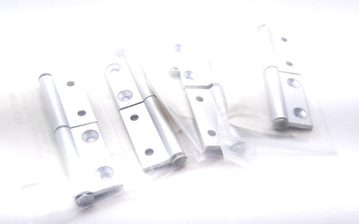 New Lot of 4 80/20 2324 Aluminum Extruded Concealed Hinge 20 Series 4 Hole