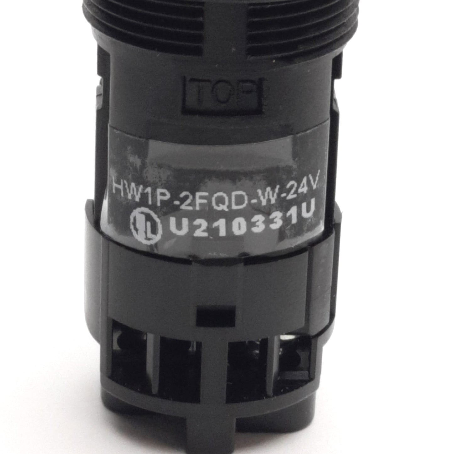 New – Open box Idec HW1P-2FQD-W-24V 22mm Short Body Pilot Light, White, 24V AC/DC