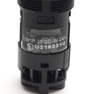 New – Open box Idec HW1P-2FQD-W-24V 22mm Short Body Pilot Light, White, 24V AC/DC