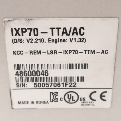 New LS iXP70-TTA/AC XGT HMI Panel, 10.4in TFT LCD Display, 800x600Pixels, 100-240VAC