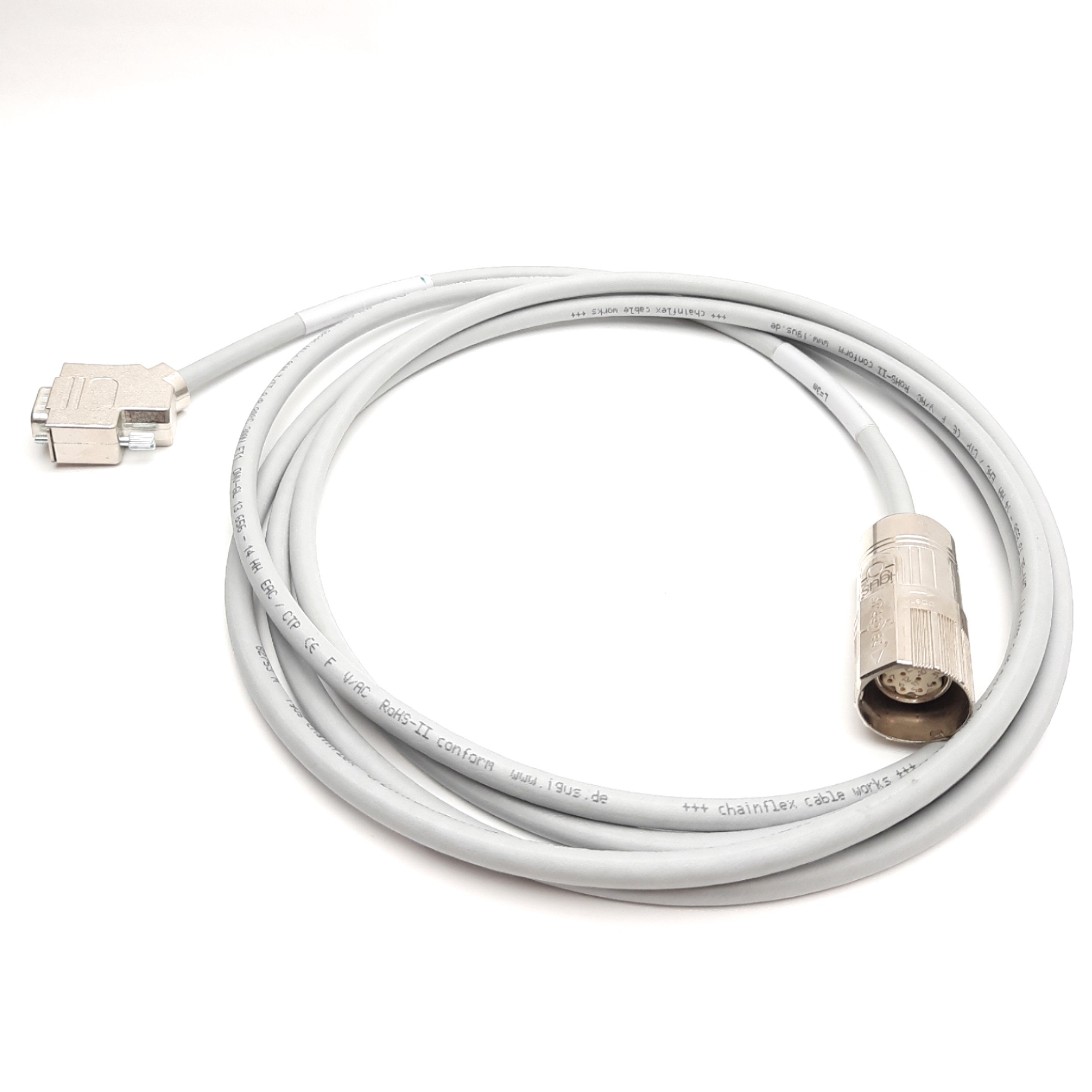 Kollmorgen F1-10-FB2-A2-00-003000 ADK/AKM Resolver Feedback Cable, 3m ...