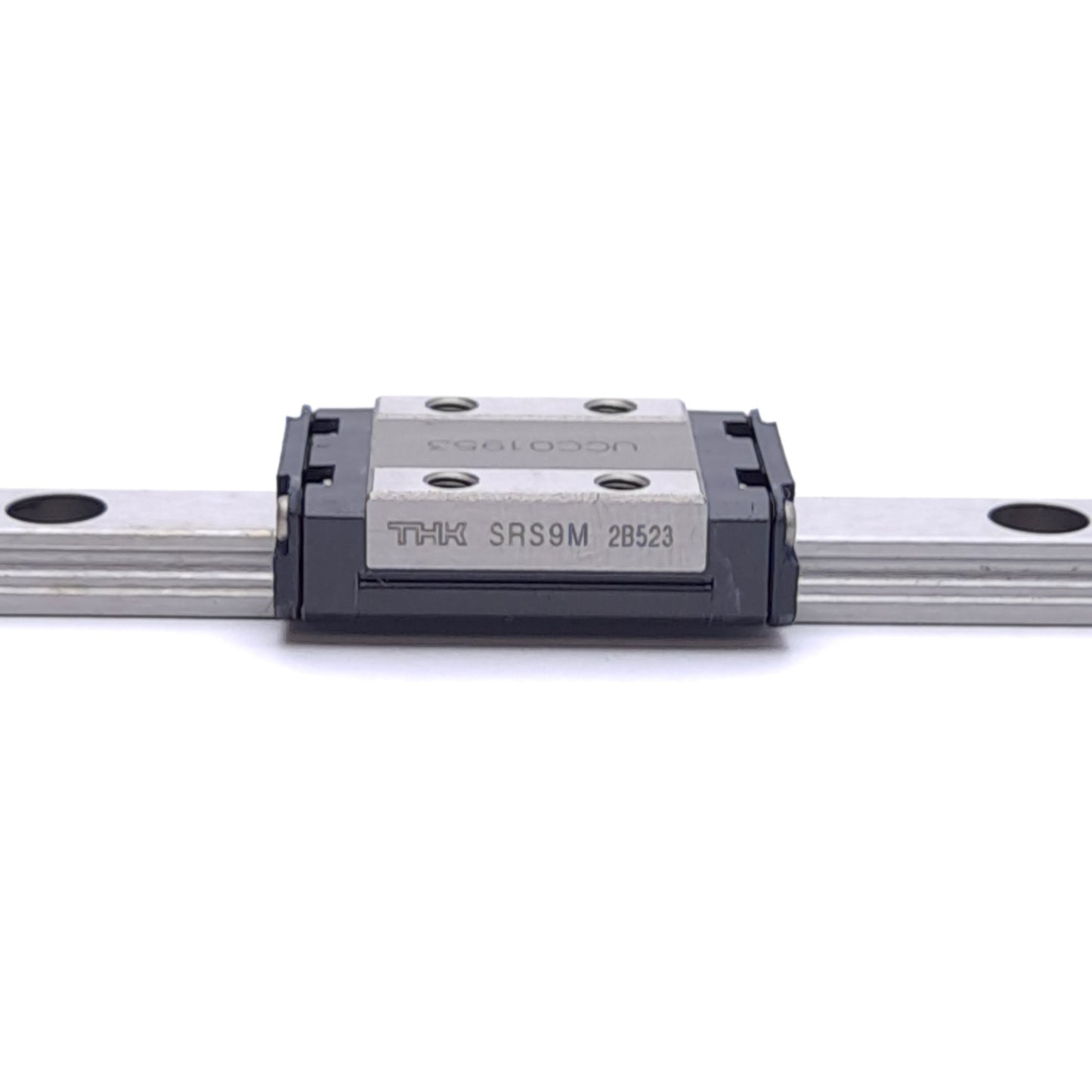 Used THK SRS9MUU+115LM Mini Linear Guide Assembly, 30.8x20mm Carriage, 115x9mm Rail