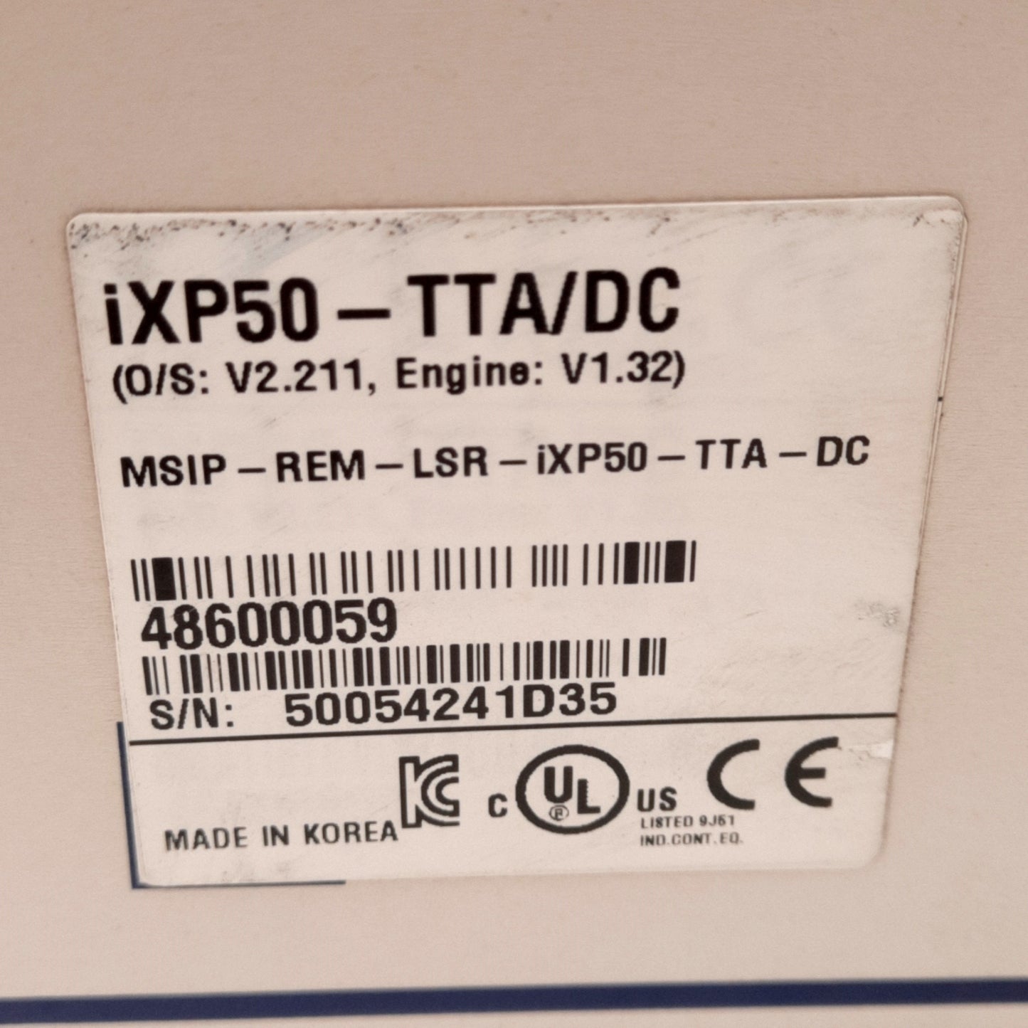 New LS iXP50-TTA/DC XGT HMI Panel, 8.4in TFT LCD Display, 800x600Pixels, 24VDC