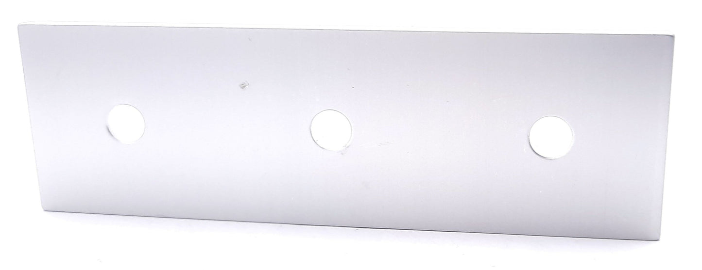 New Lot of 9 80/20 45-4306 Straight Flat Plate 45 Series 3 Hole 135mm x 42mm