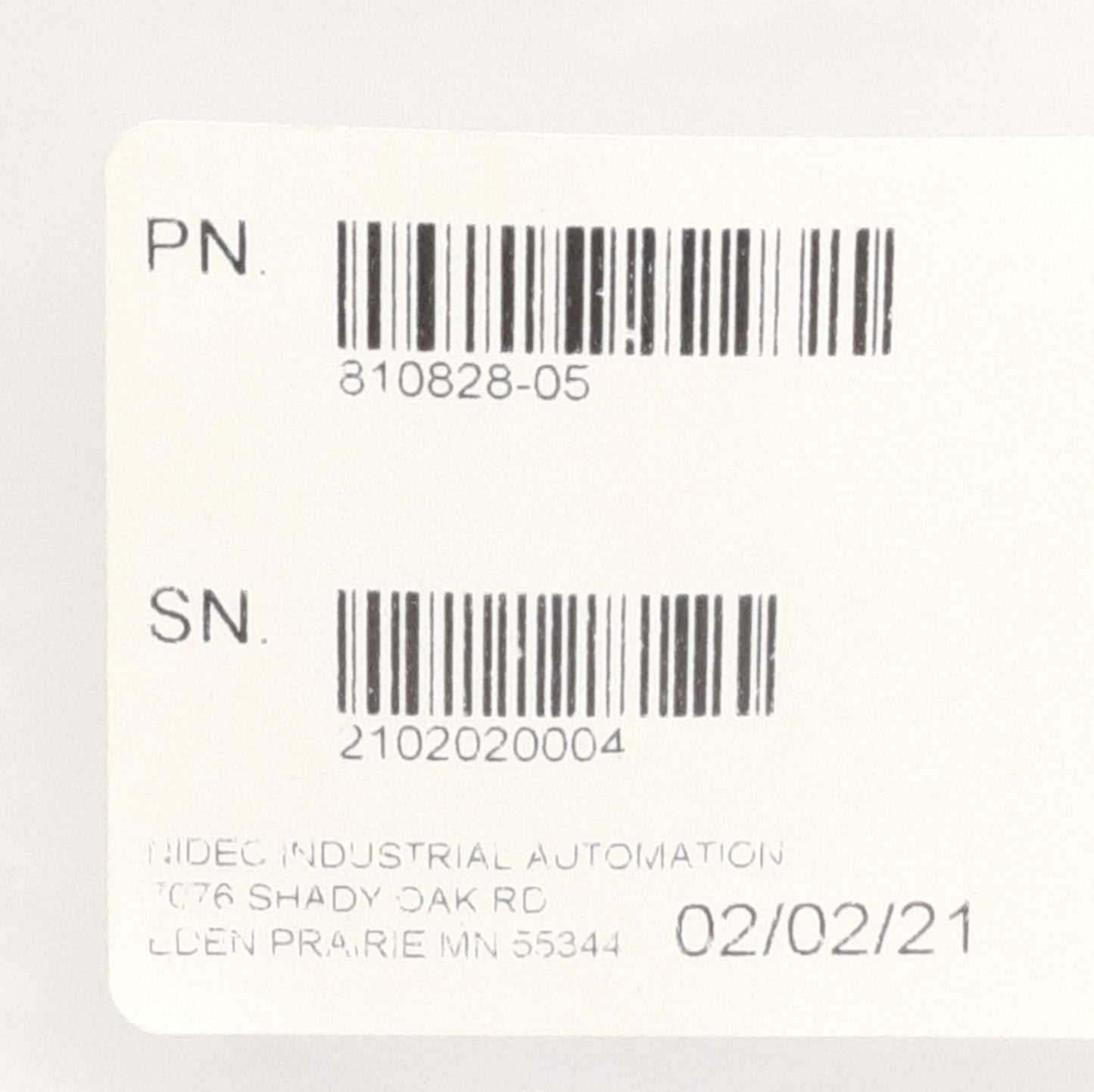 New Nidec SNC-SM-SM-005 810828-05 SM-Uni Encoder Plus Synch to Flying Leads, 5Ft